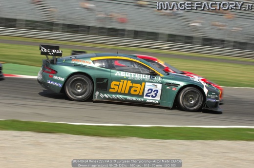 2007-06-24 Monza 235 FIA GT3 European Championship - Aston Martin DBRS9